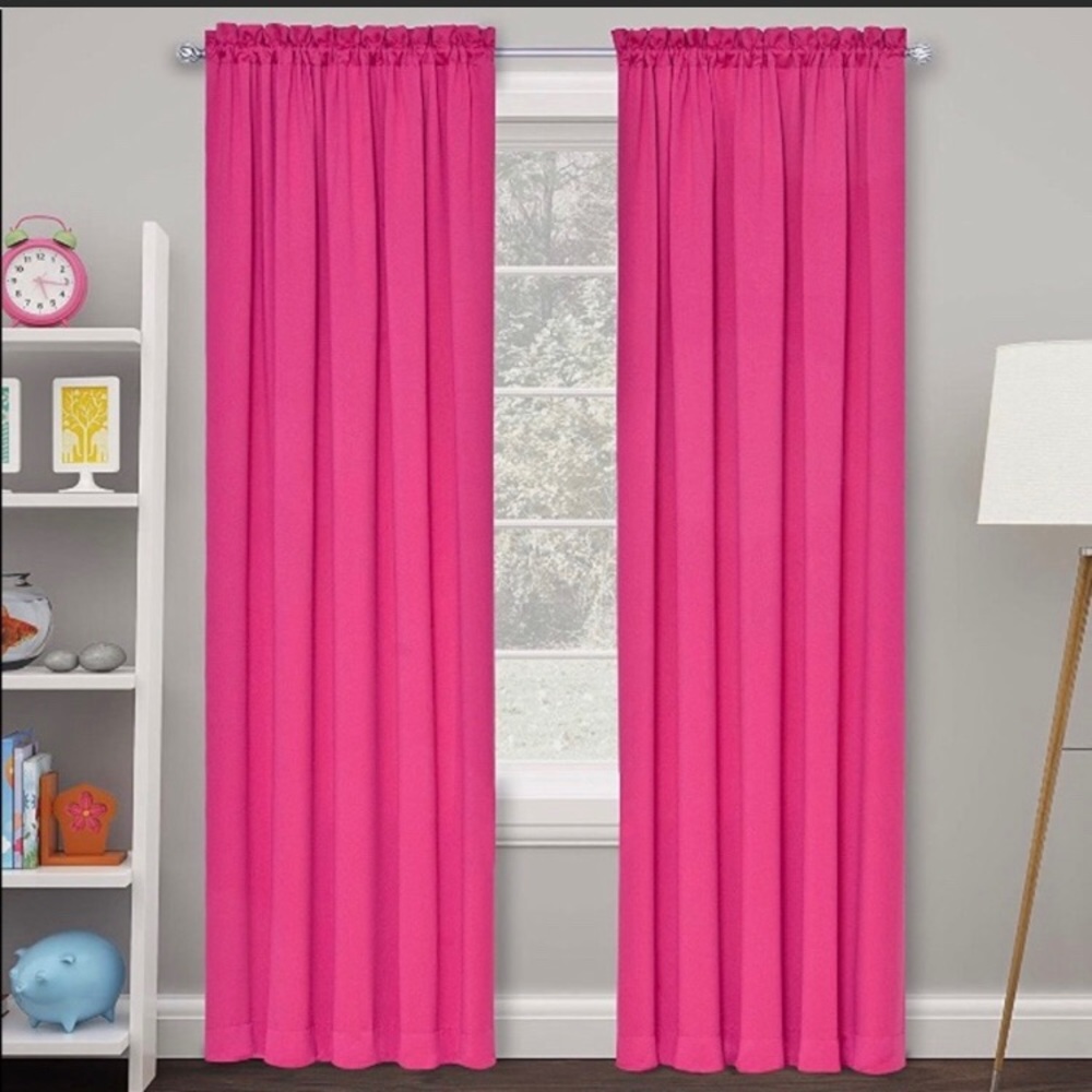 Eclipse blackout 84” curtain panels
